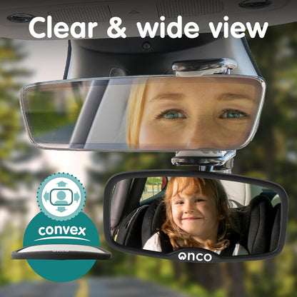 Rear-Facing Baby Car Mirror