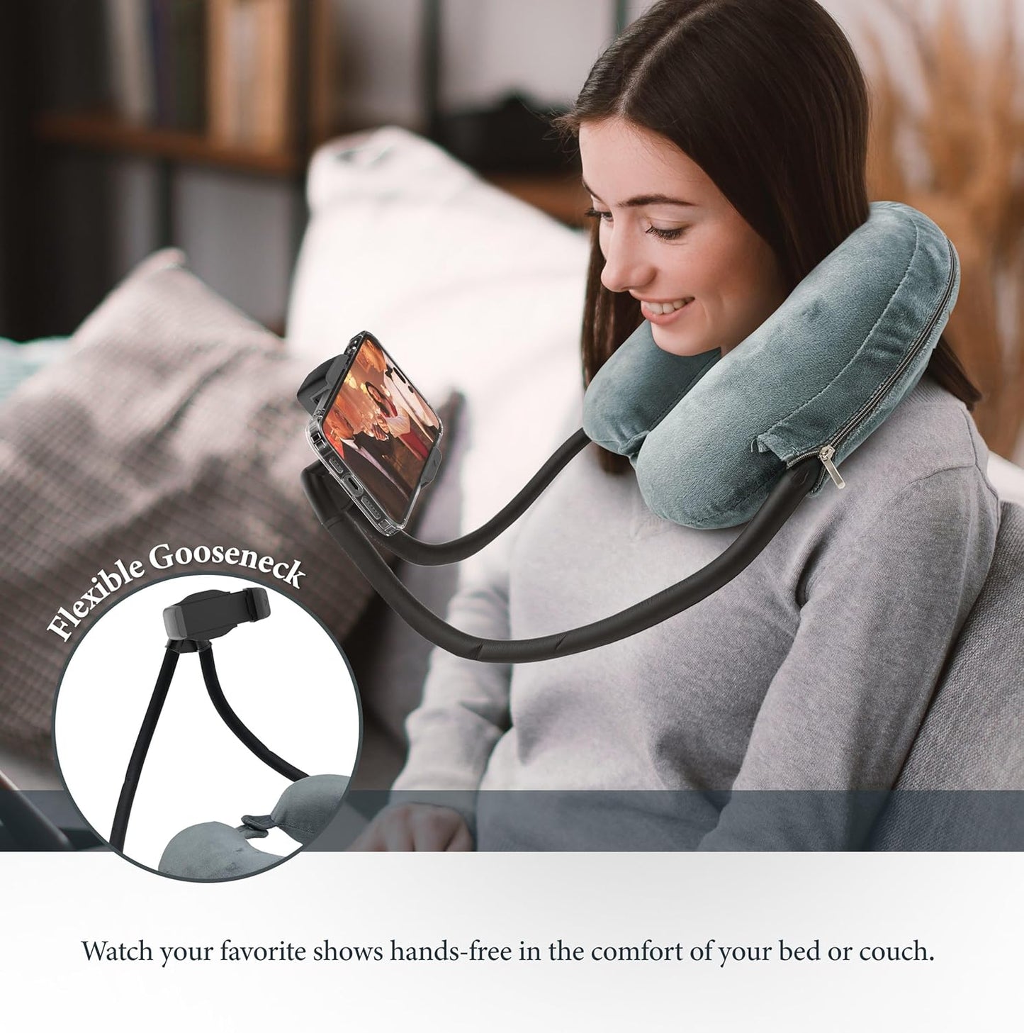 Neck Pillow Phone Holder