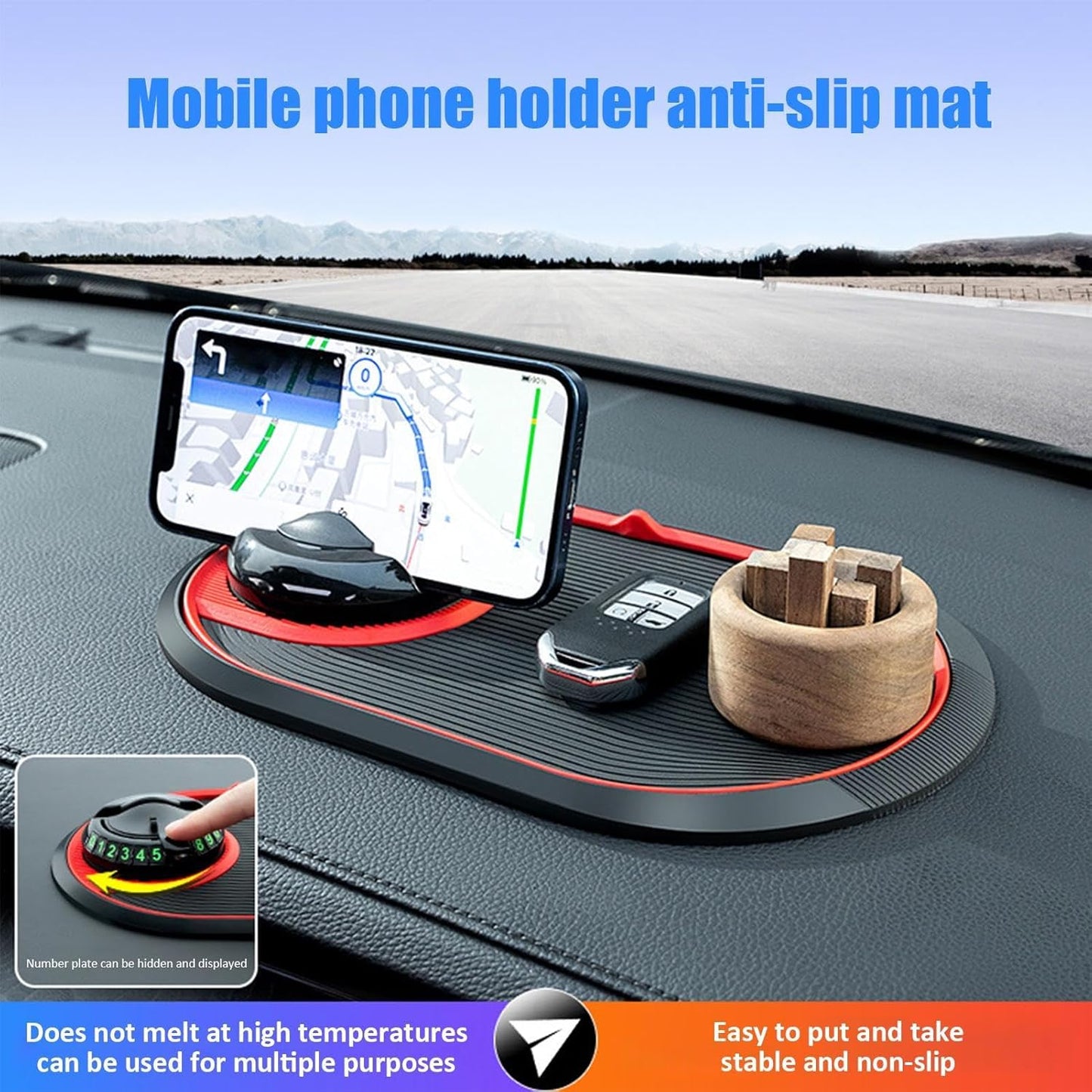 360° Rotating Car Phone Mount