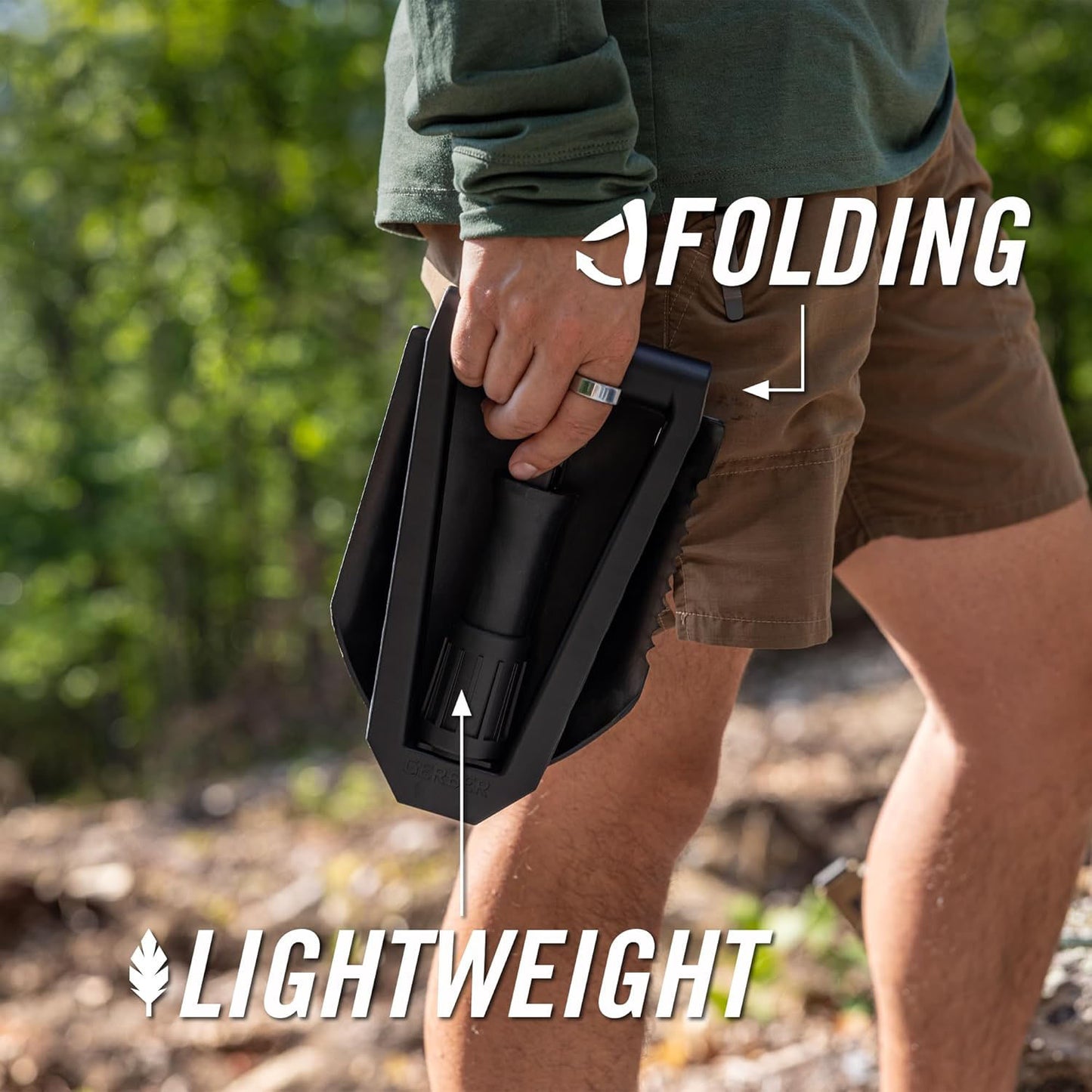 ⚒️ Folding Tactical Shovel | Compact · Heavy-Duty · Built for the Outdoors 🌲