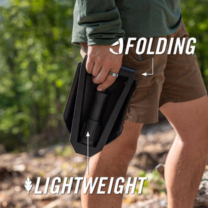 ⚒️ Folding Tactical Shovel | Compact · Heavy-Duty · Built for the Outdoors 🌲