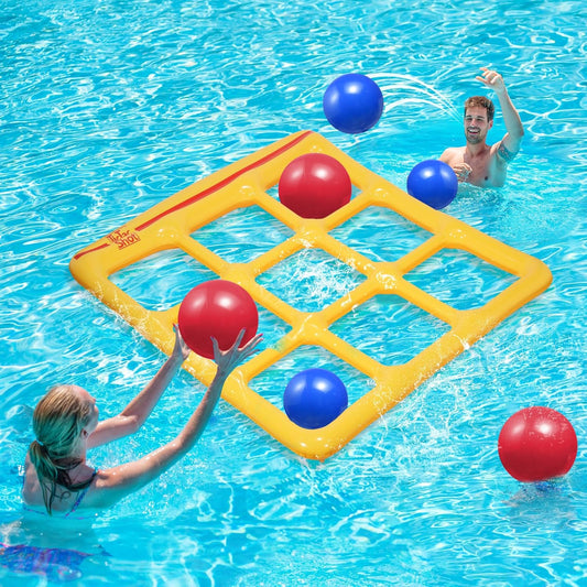 Tic Tac Toe Inflatable Pool Game