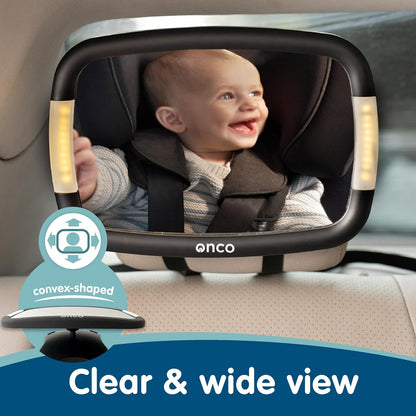 Rear-Facing Baby Car Mirror