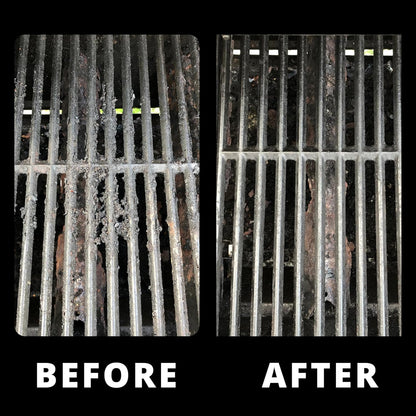 Bristle-Free Grill Brush with Scraper