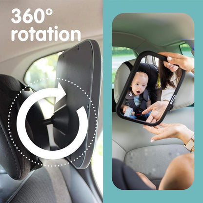 Rear-Facing Baby Car Mirror