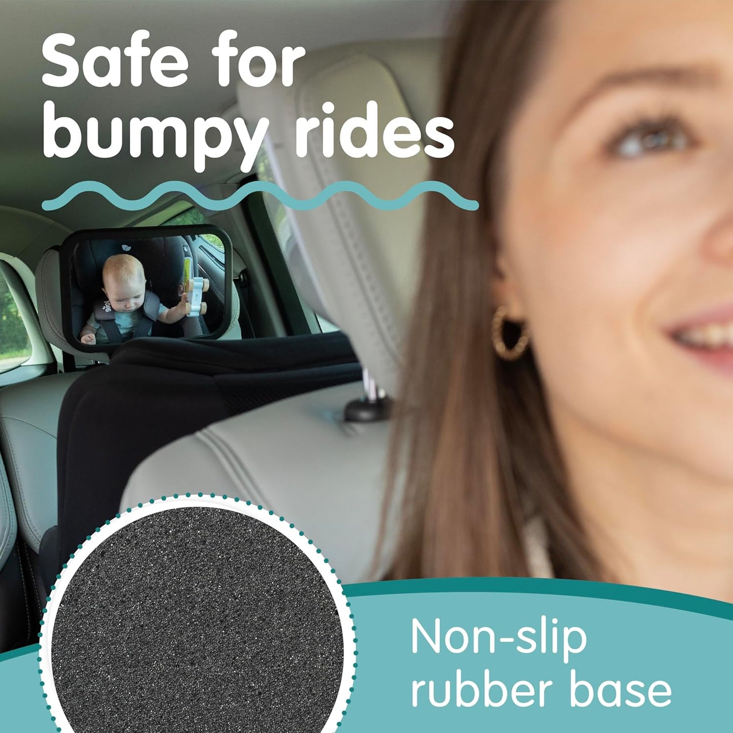 Rear-Facing Baby Car Mirror