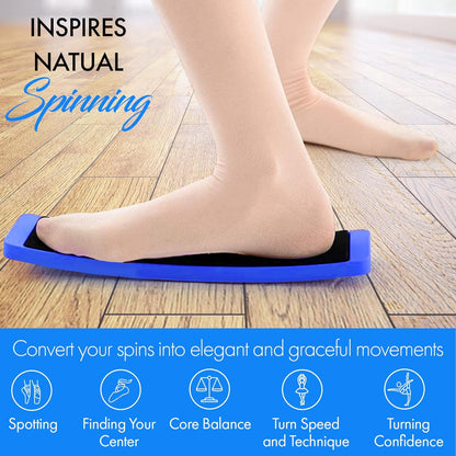 💃 Dance Turning Board | Non-Slip Spinner · Lightweight Travel Size · For Ballet & More 🩰
