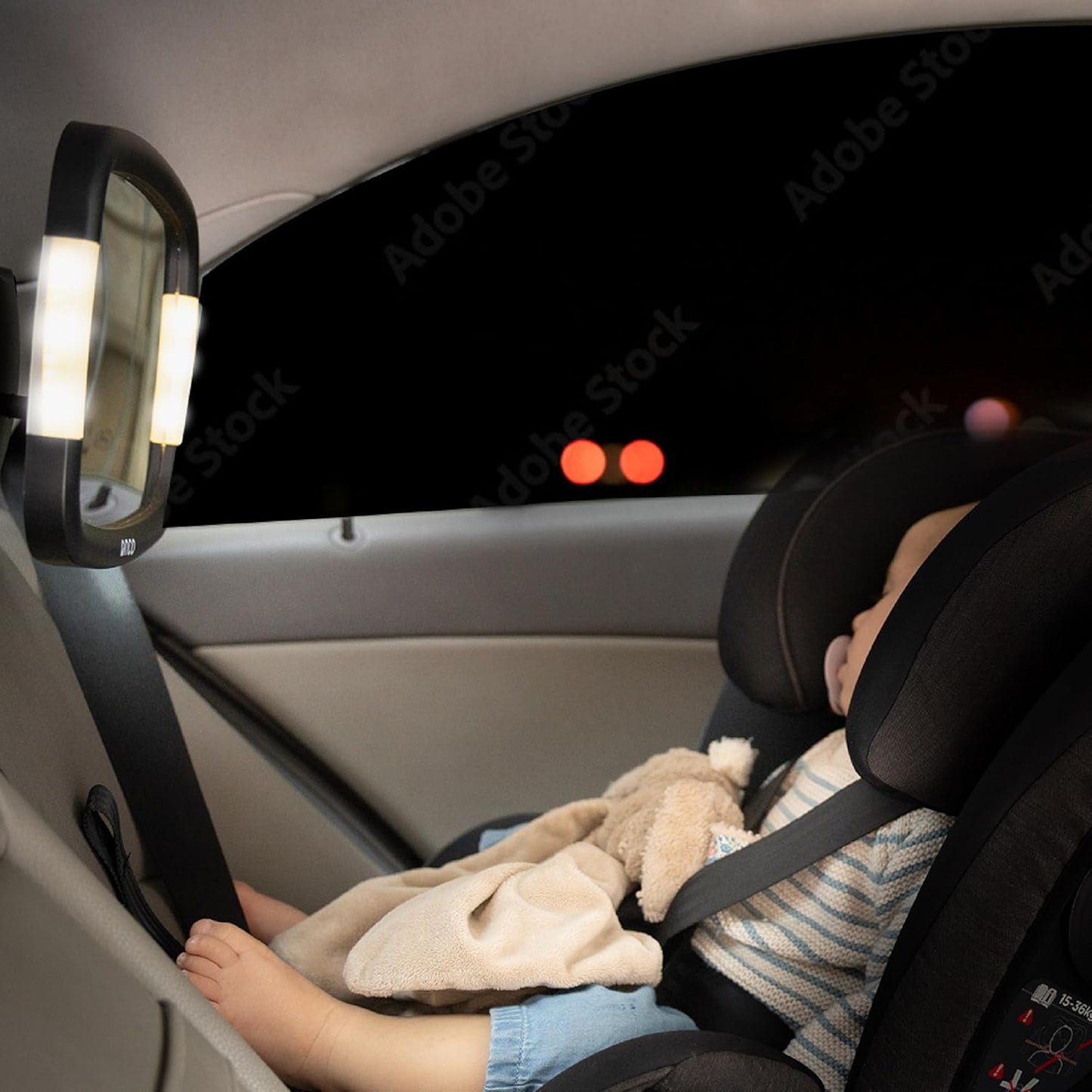 Rear-Facing Baby Car Mirror