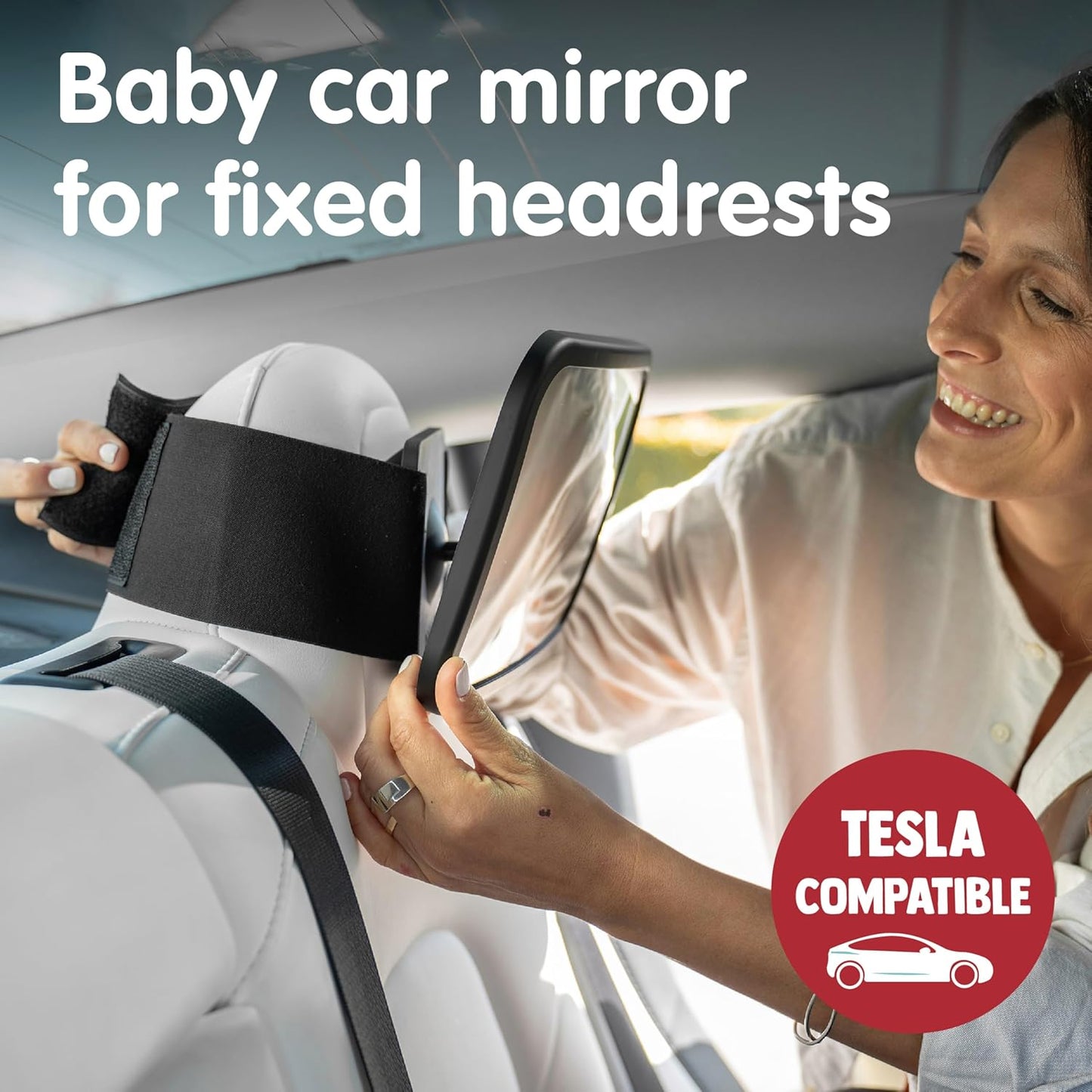 Rear-Facing Baby Car Mirror