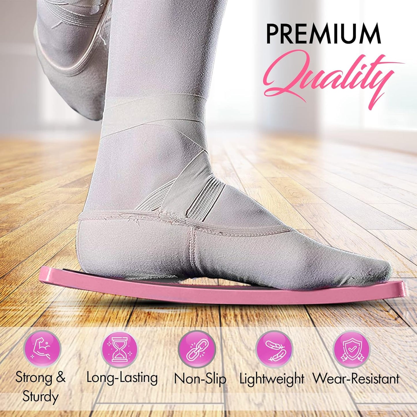 💃 Dance Turning Board | Non-Slip Spinner · Lightweight Travel Size · For Ballet & More 🩰
