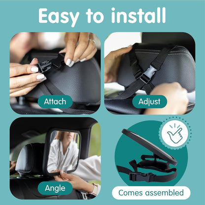 Rear-Facing Baby Car Mirror
