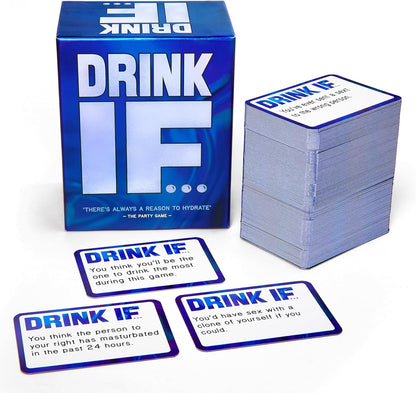 🍻 DRINK IF... Party Card Game | 800 Wild Prompts · Endless Laughs · Guaranteed Sips 🎉