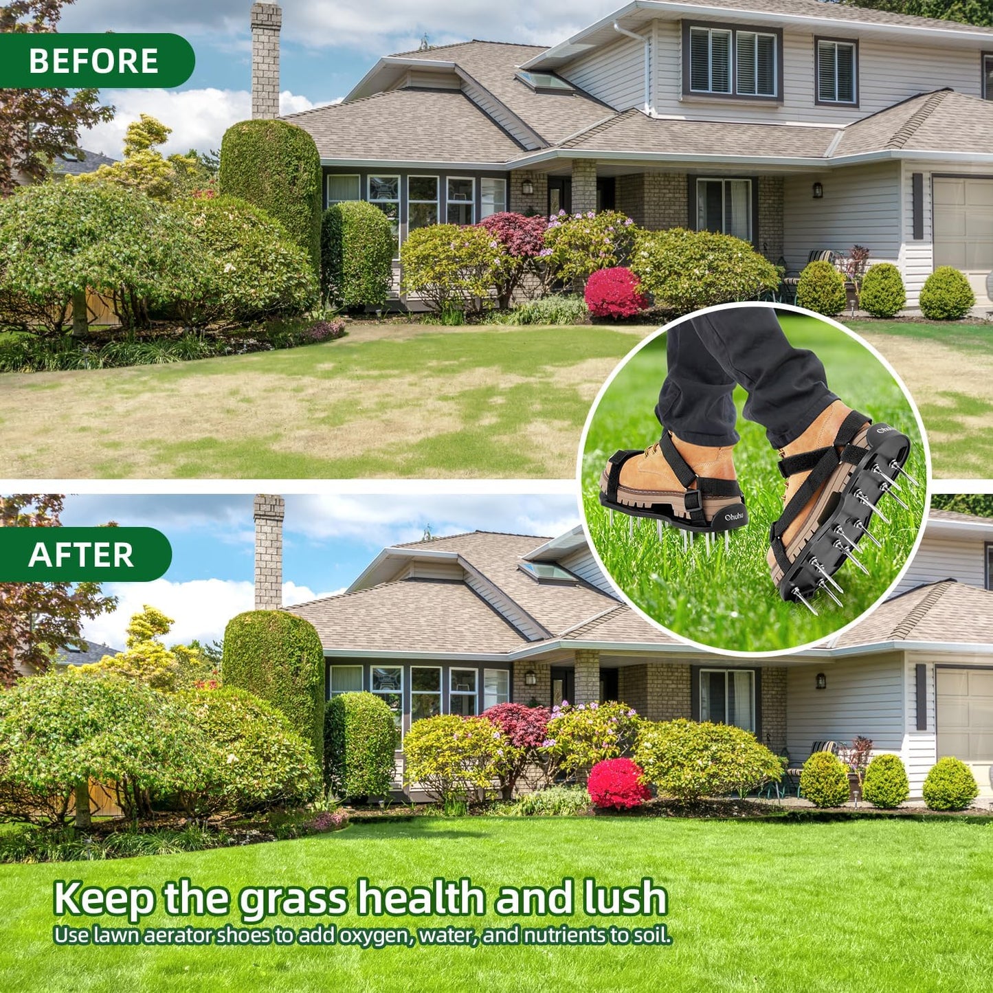 Lawn Aerator Shoes