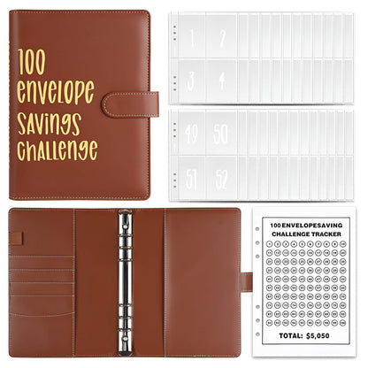 💰 100 Envelopes Money Saving Challenge Binder