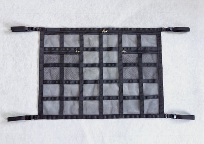 🚗Multi-Pocket Car Storage Net with Alloy Buckles🔧