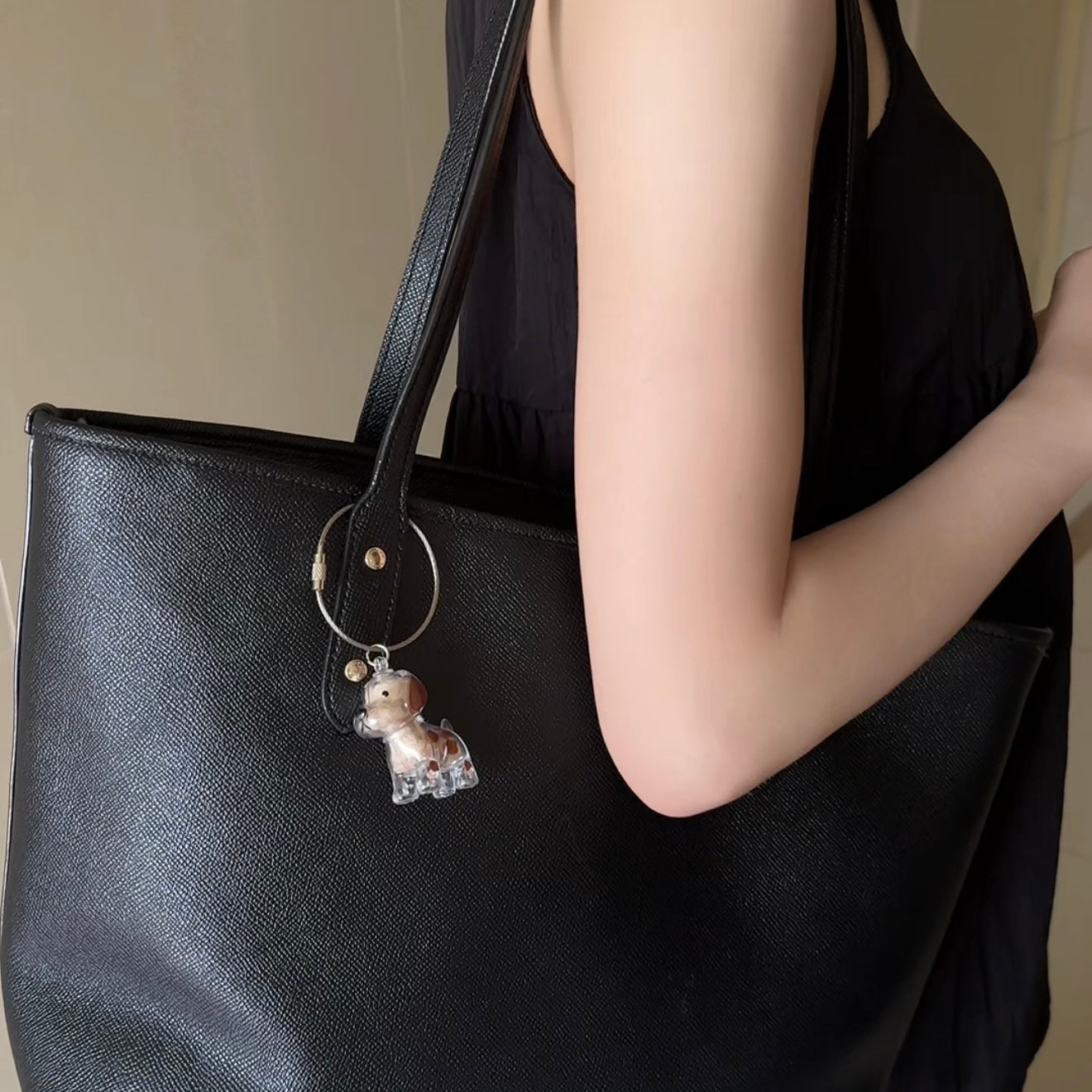 🐶 Pet Memorial Resin Keychain | Dog-Shaped Keepsake · Hair Compartment · Always With You 🔑