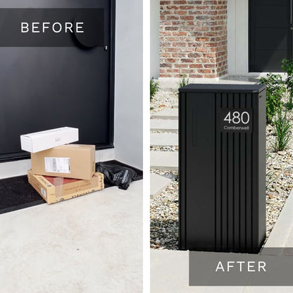 Large Parcel Storage Box - Weatherproof Lock
