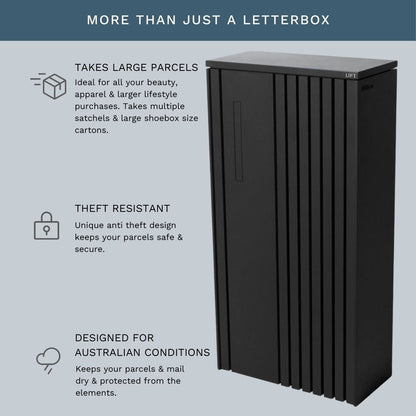 Large Parcel Storage Box - Weatherproof Lock
