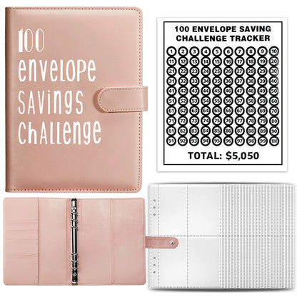💰 100 Envelopes Money Saving Challenge Binder