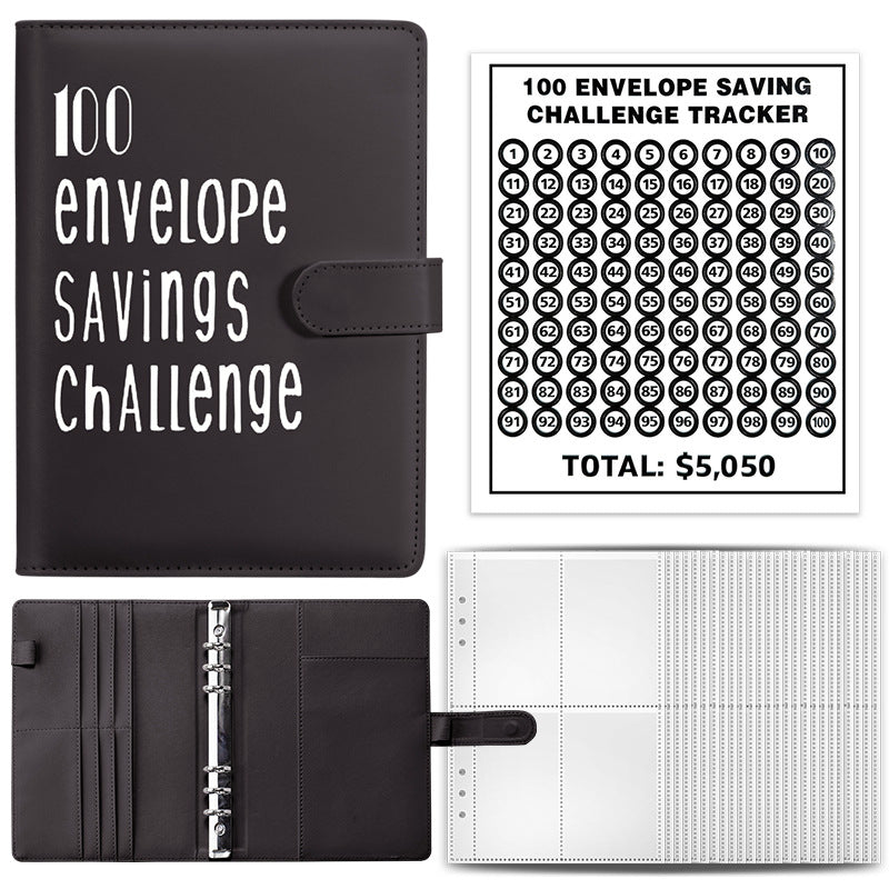 💰 100 Envelopes Money Saving Challenge Binder