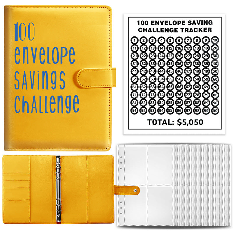 💰 100 Envelopes Money Saving Challenge Binder