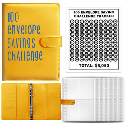 💰 100 Envelopes Money Saving Challenge Binder