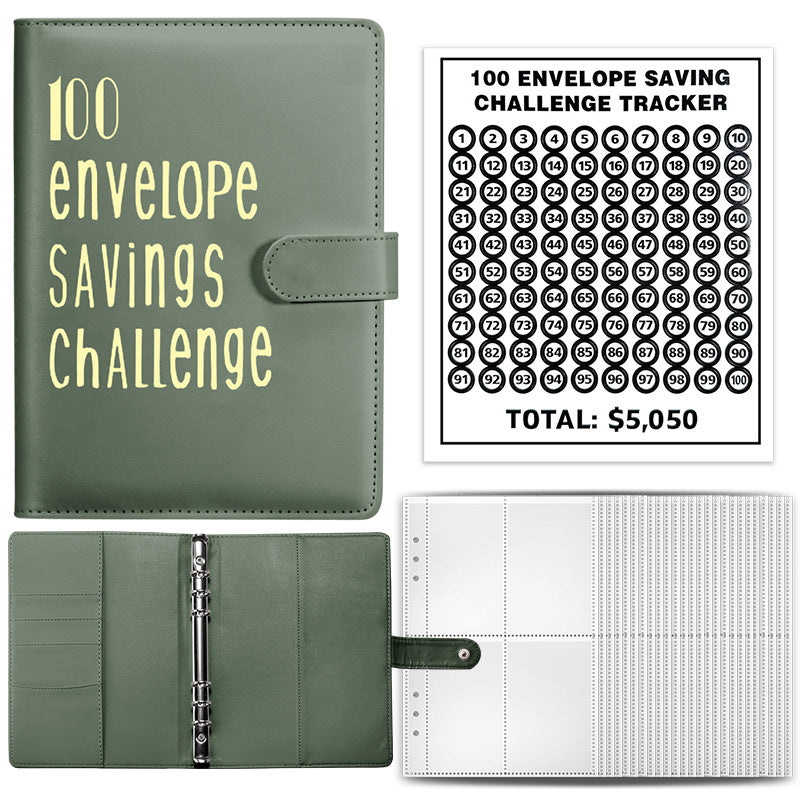 💰 100 Envelopes Money Saving Challenge Binder