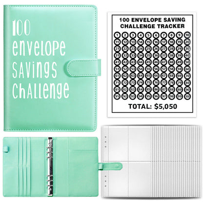 💰 100 Envelopes Money Saving Challenge Binder