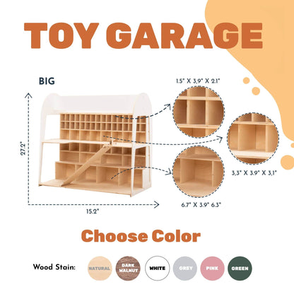 🚙🎁 Multifunctional Toy Car Garage Organizer