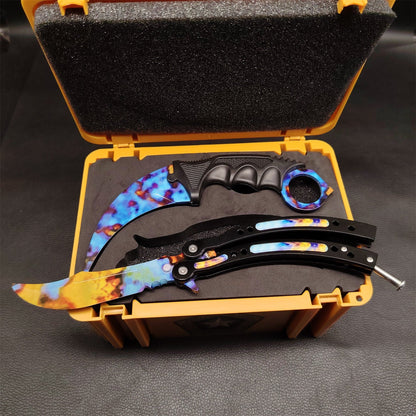 Collector’s Flip Trainer Box Set🎁-Durable Stainless Steel & Resin Design🏆