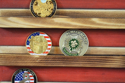Challenge Coin Display Rack Holder