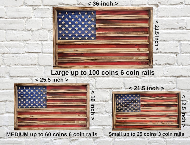Challenge Coin Display Rack Holder