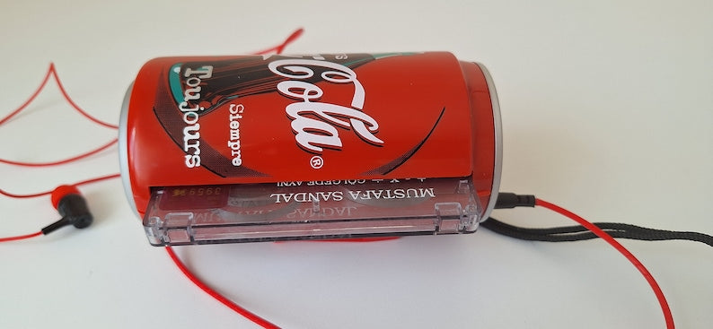 Retro Can-Style Cassette Walkman