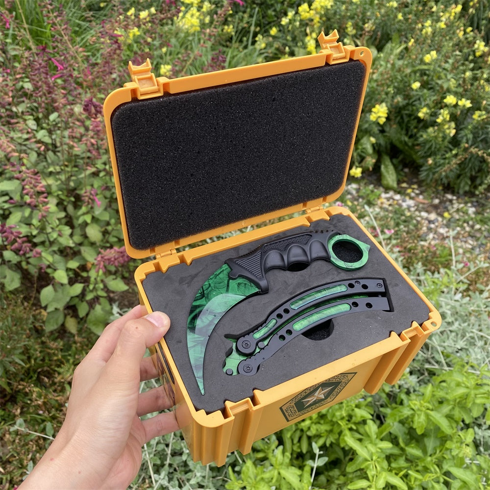 Collector’s Flip Trainer Box Set🎁-Durable Stainless Steel & Resin Design🏆