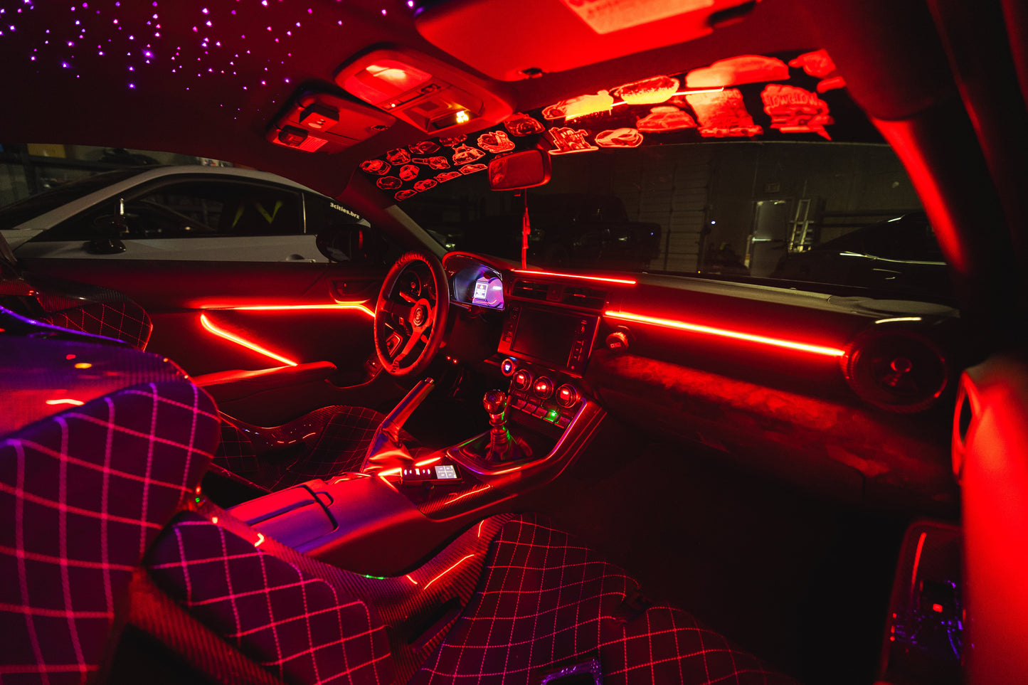 Ambient Car Light Strip Kit