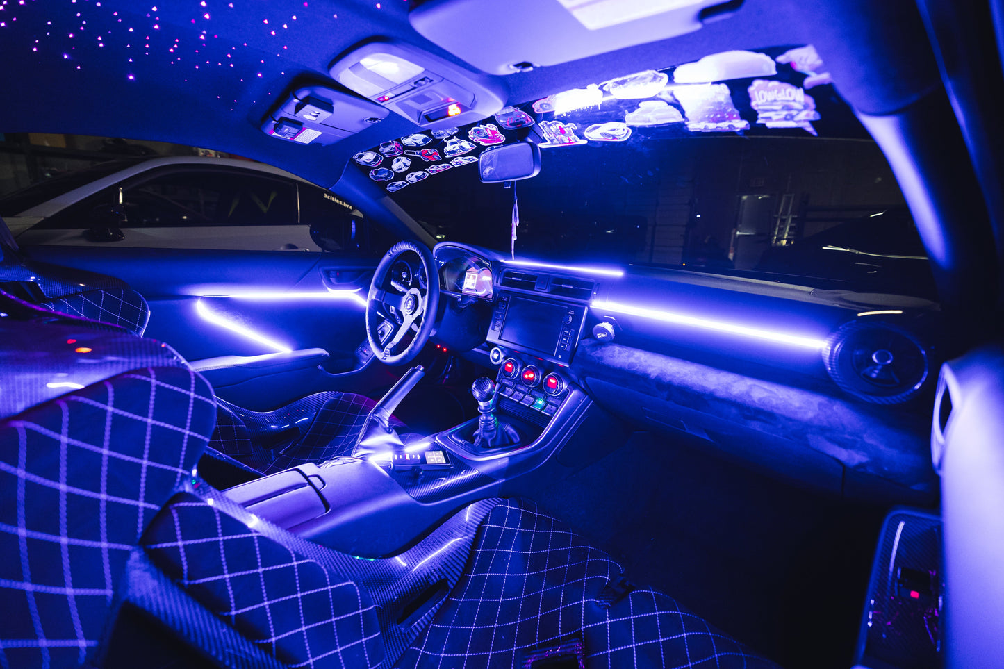 Ambient Car Light Strip Kit